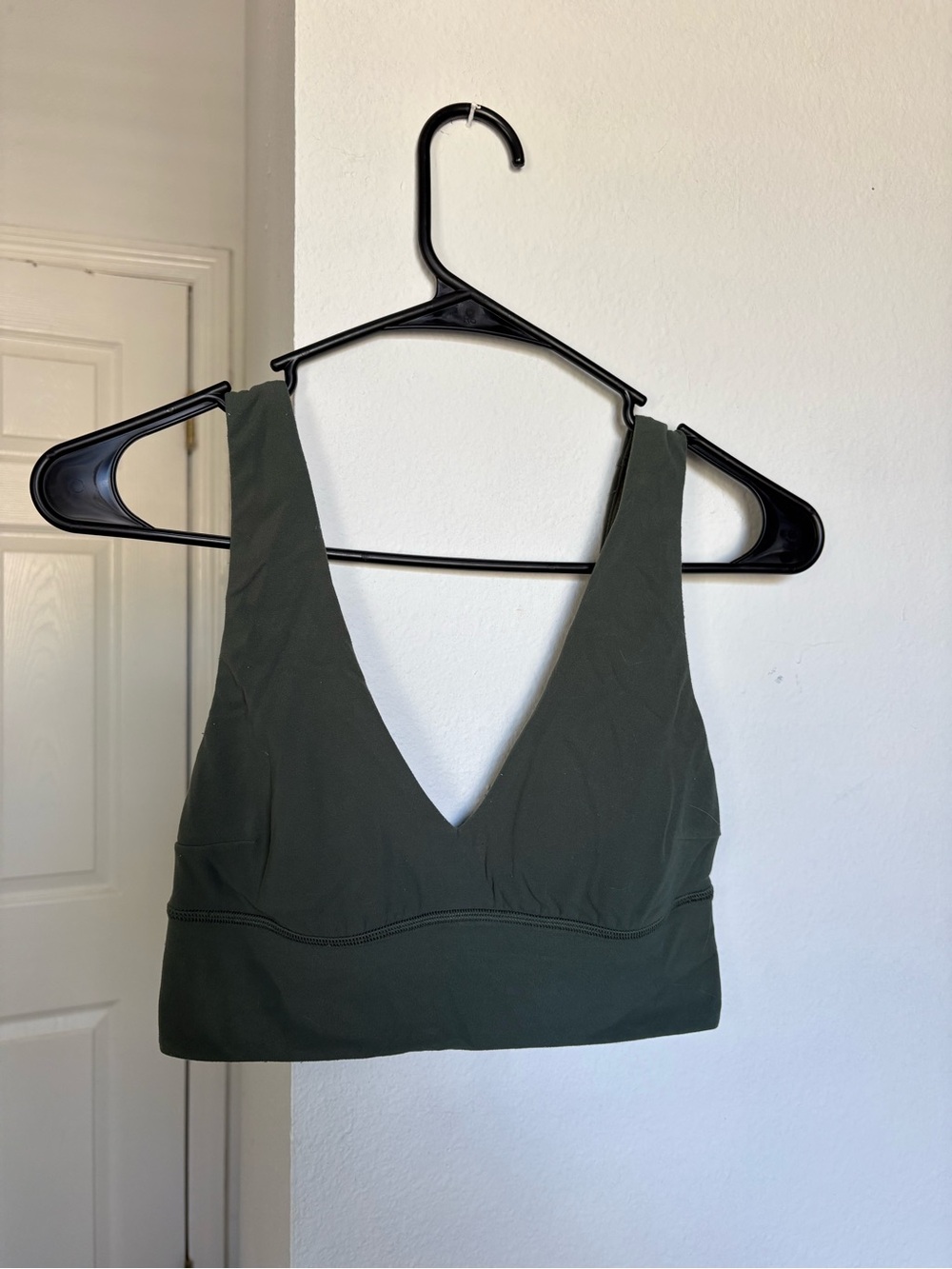 Lululemon Align Sports Bra — Olive Green
